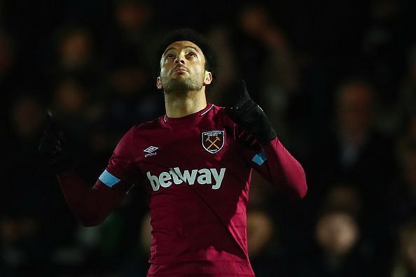 West Ham United's Felipe Anderson